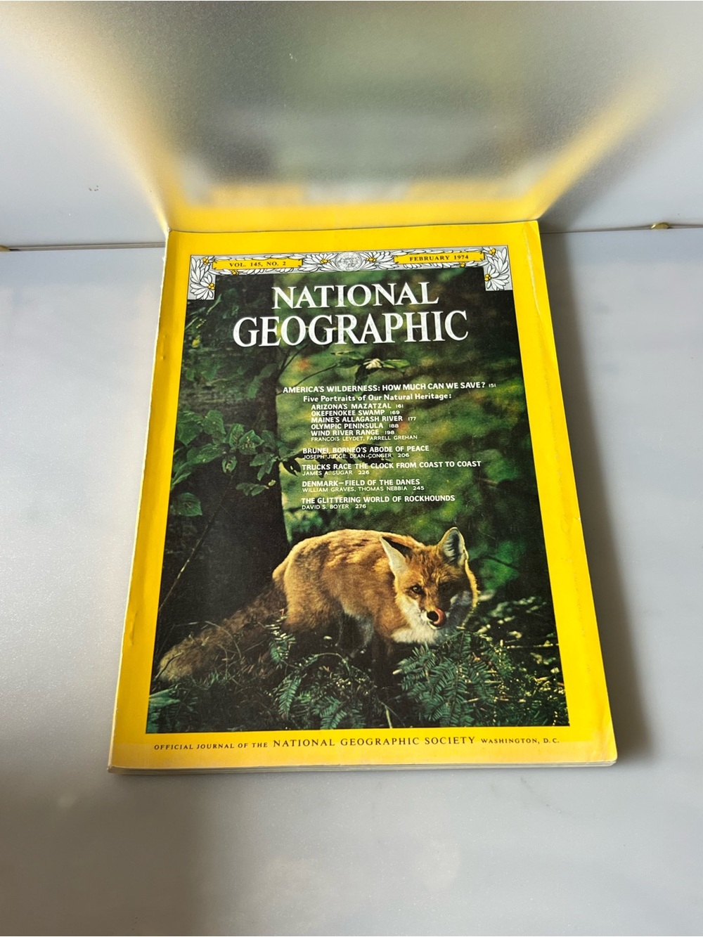 February 1974 issue of National Geographic magazine